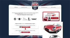 Desktop Screenshot of nostalgicbritishcars.com