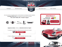 Tablet Screenshot of nostalgicbritishcars.com